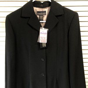 Herman Geist Black Blazer, New with Tags. Size 8